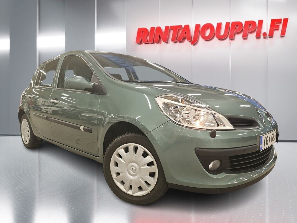 Renault Clio III 2008 Vihreä