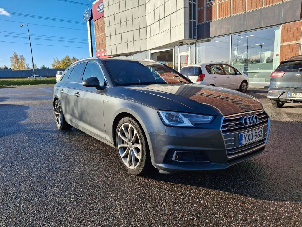 Audi A4 2017 Harmaa