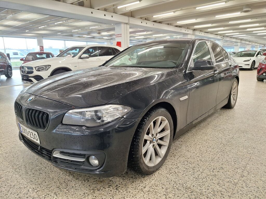 BMW 520 2015 Musta