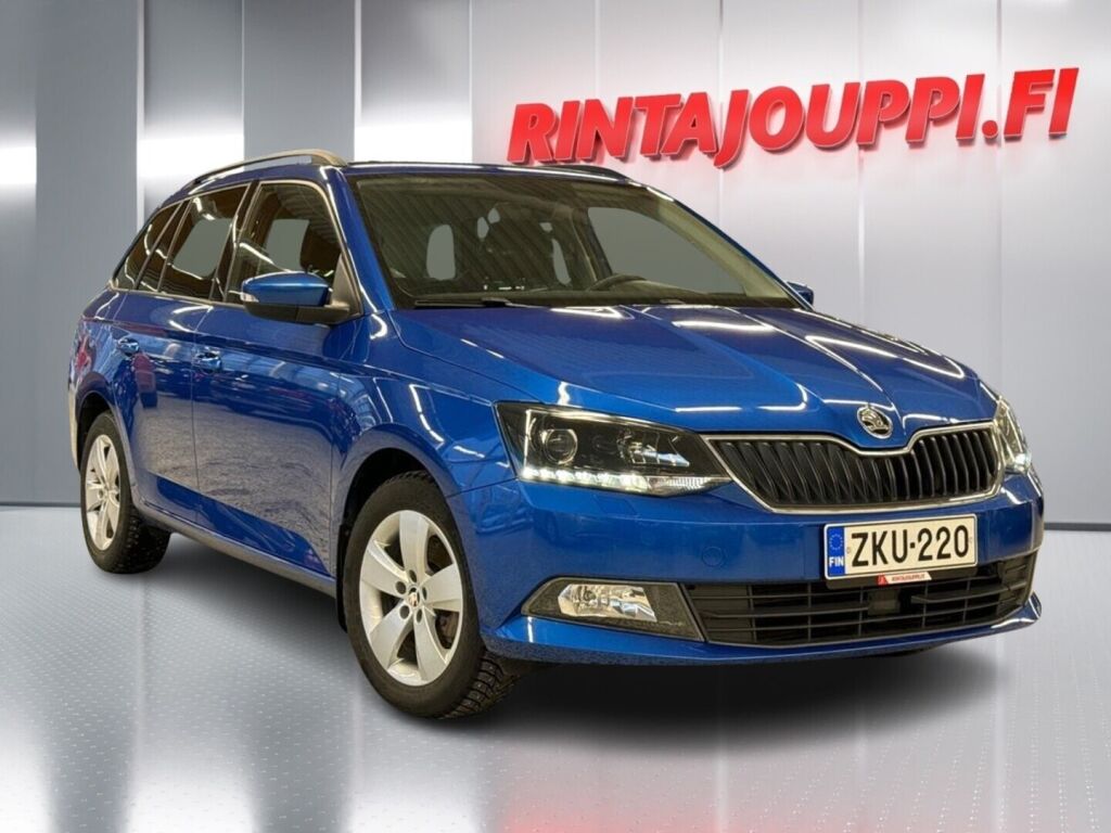 Skoda Fabia 2016 Sininen